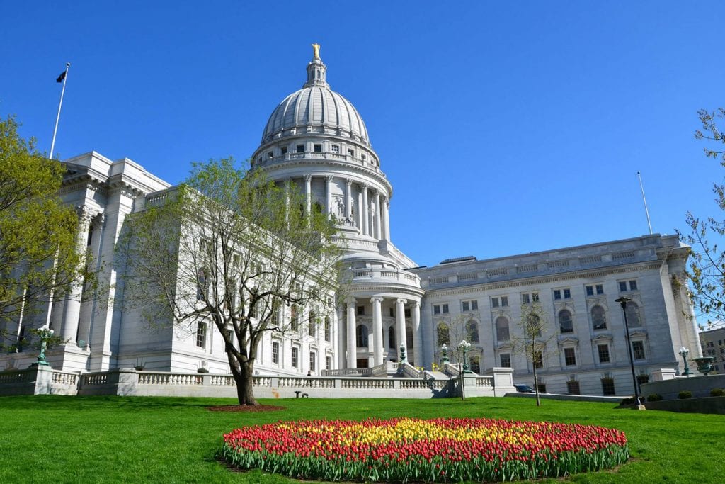 Wisconsin capital building